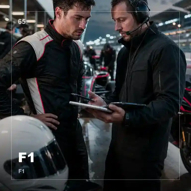 F1赛车高速冲刺